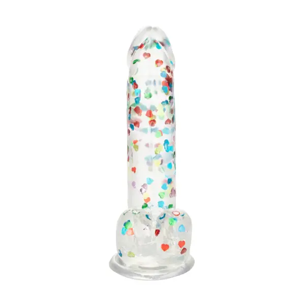 Naughty Bits I Love Dick Heart-Filled Dong heart dildo - alternate view 6