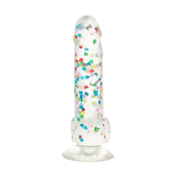 Naughty Bits I Love Dick Heart-Filled Dong heart dildo - alternate view 11