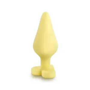 Naughty Candy Heart - Spank Me - Yellow 6 Naughty Candy Heart - Spank Me - Yellow cock ring anal vibrator - main image
