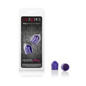 Nipple Play Mini Nipple Suckers - Purple - nipple toys - main product image