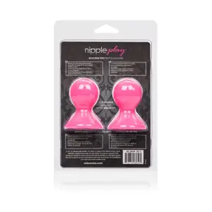 Nipple Play Silicone Pro Nipple Suckers - Pink nipple suction toy - main product image