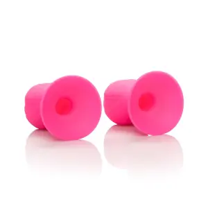 Nipple Play Silicone Pro Nipple Suckers - Pink nipple suction toy - alternate product angle
