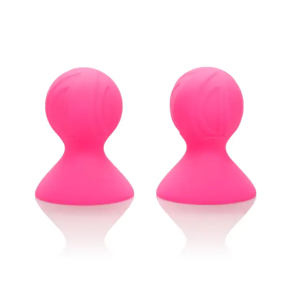 Nipple Play Silicone Pro Nipple Suckers - Pink nipple suction toy - alternate product angle