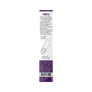 Nitro Rechargeable Bullet - Purple - view 2