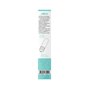 Nitro Rechargeable Bullet - Turquoise - view 2