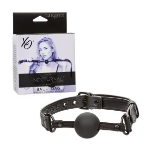 Nocturnal Collection Ball Gag - Black gag - main product image