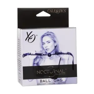 Nocturnal Collection Ball Gag - Black gag - product detail