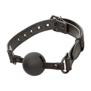 Nocturnal Collection Ball Gag - Black gag - alternate product angle