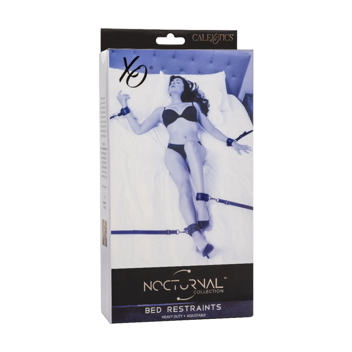 Nocturnal Collection Bed Restraints - Black bed restraint system - product detail