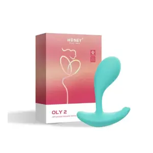 Oly 2 App-Enabled Wearable Vibrator - Blue - view 1