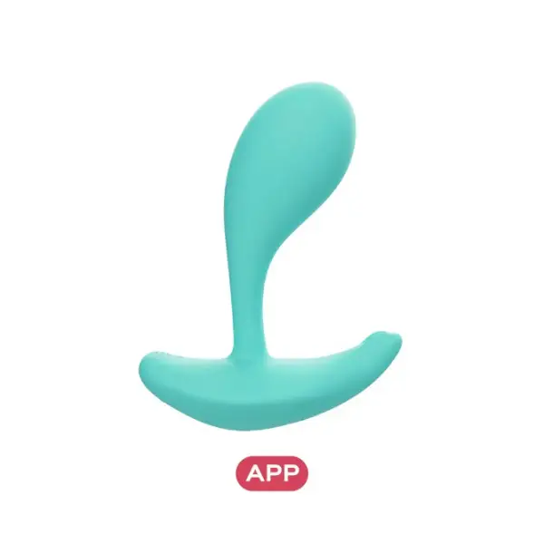 Oly 2 App-Enabled Wearable Vibrator - Blue - view 2