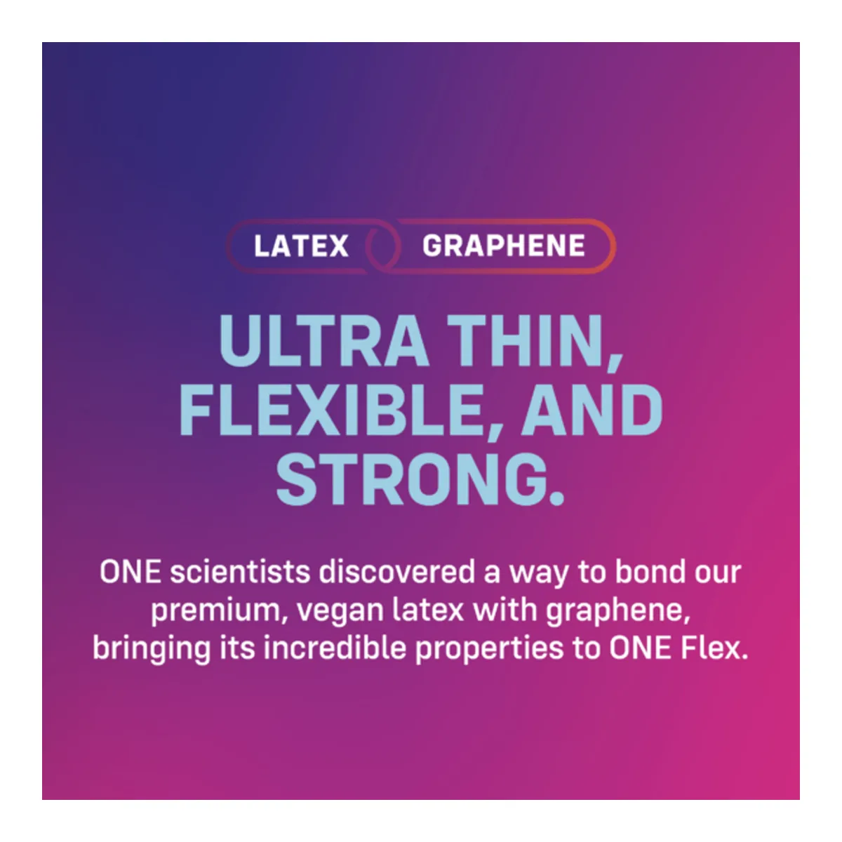 ONE Flex Ultra-Thin Condoms water based lubricant condom - main image