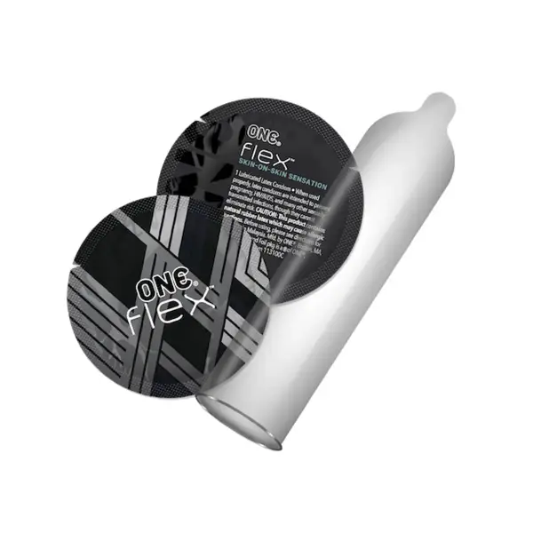 ONE Flex Ultra-Thin Condoms water based lubricant condom - additional view