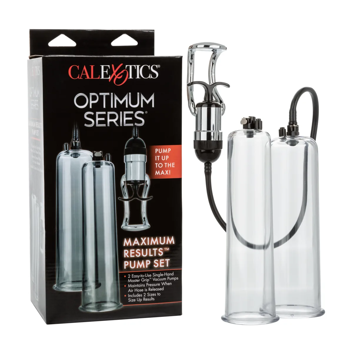 Optimum Series Maximum Results Pump Set penis pump - alternate angle