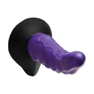 Orion Invader Veiny Space Alien Silicone Dildo - Purple - view 6