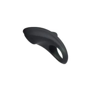 Overdrive Plus Rechargeable Cock Ring - Black - black vibrating cock ring - product image 3