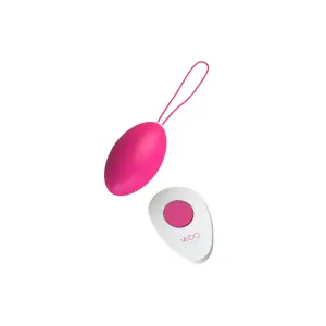 Peach Vibrating Egg - Foxy Pink - wireless egg vibrator - main product image