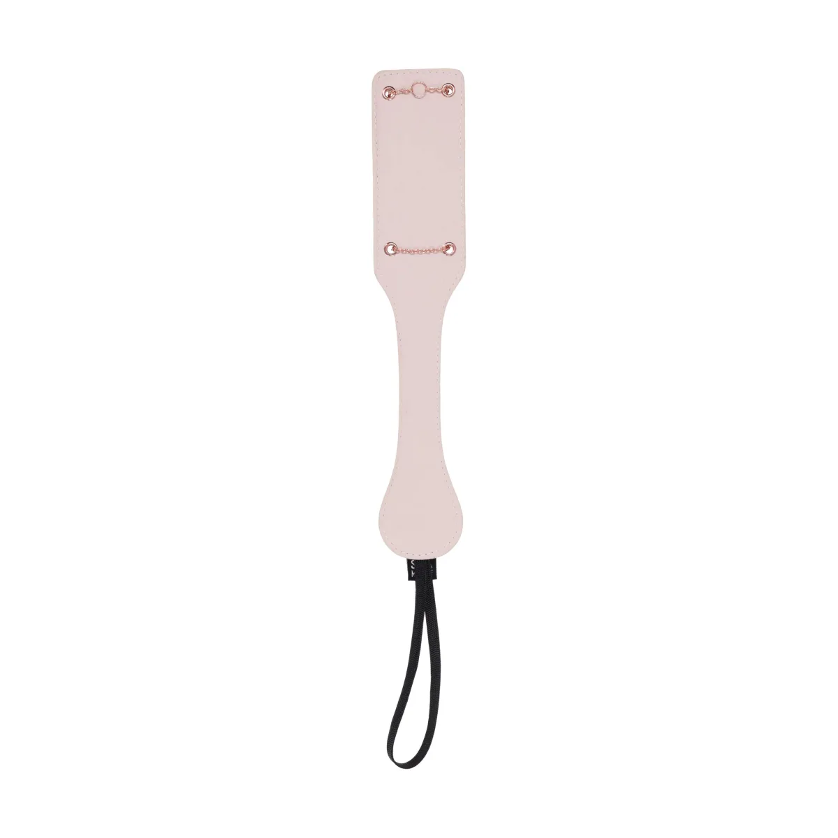 Peaches 'N Creame Chain Impressions Paddle - Peach spanking paddle - alternate product angle