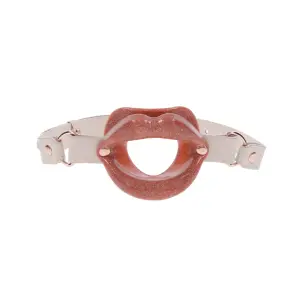 Peaches N Creame Silicone Lips - Pink ball gag - packaging view