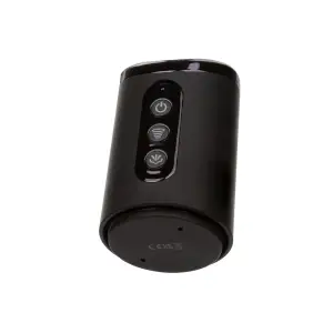 Peak Rechargeable Pump - Black/clear male penis pump - additional view