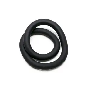 Hefty Wrap Ring 12in 305mm Silicone - Black - cock ring - product image 2