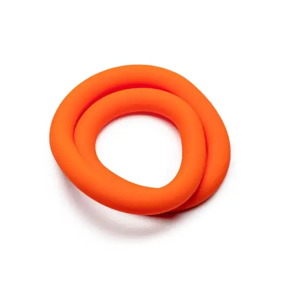 Hefty Wrap Ring 12in 305mm Silicone - Orange - cock ring - product image 2