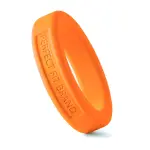 Hefty Ring 1.4 36 Mm Silicone - Orange - silicone cock ring - main product image