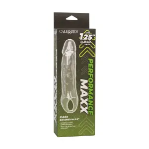Performance Maxx Clear Extension penis extender sleeve with cock ring - main image
