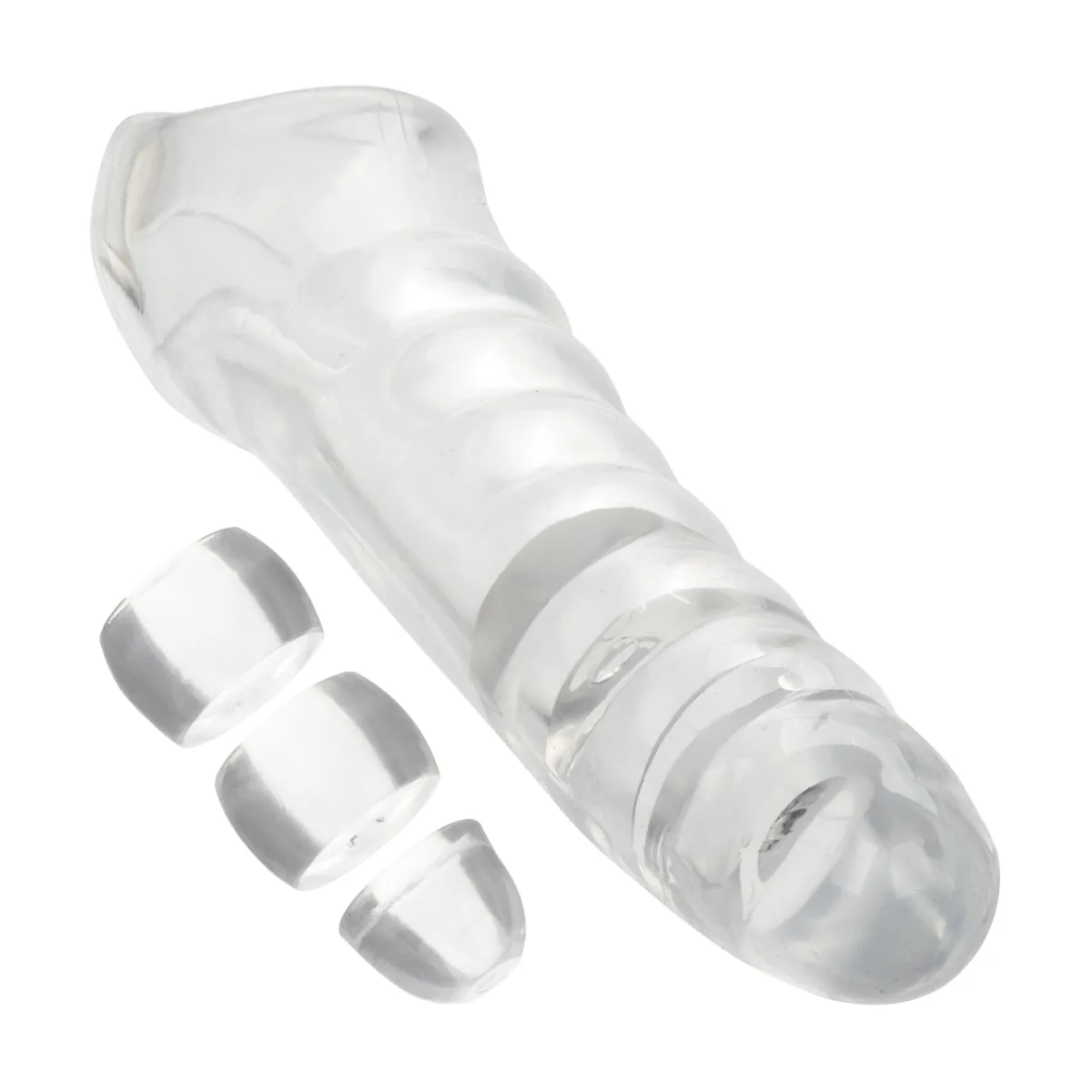 Performance Maxx Clear Extension Kit - Clear masturbation sleeve - alternate angle