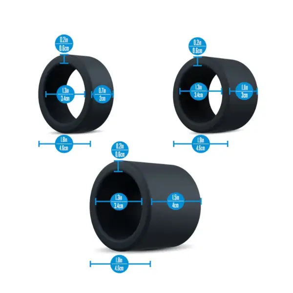 Performance Plus Accelerate - Black - cock ring - product image 4