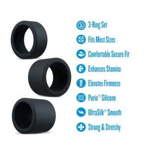 Performance Plus Accelerate - Black - cock ring - product image 5