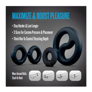 Performance Plus Throttle - Black - cock ring - product image 3