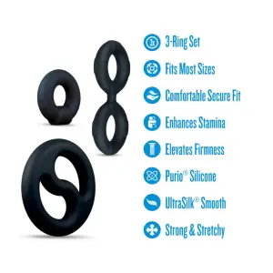 Performance Plus Throttle - Black - cock ring - product image 5