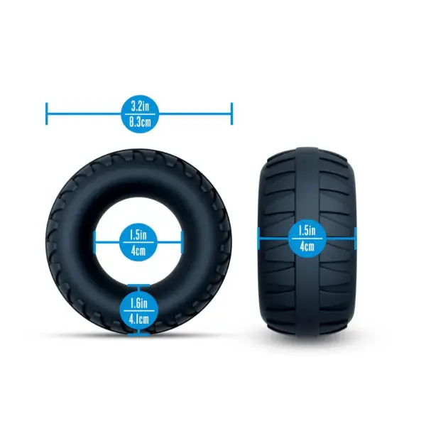 Performance Plus - Traction - Black - cock ring - product image 4