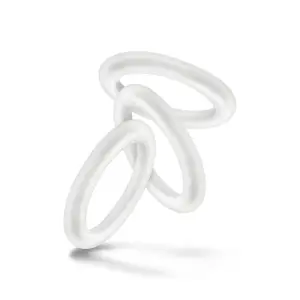Performance - Vs2 Pure Premium Silicone Cockrings - Small - White cock ring sex toy - packaging view