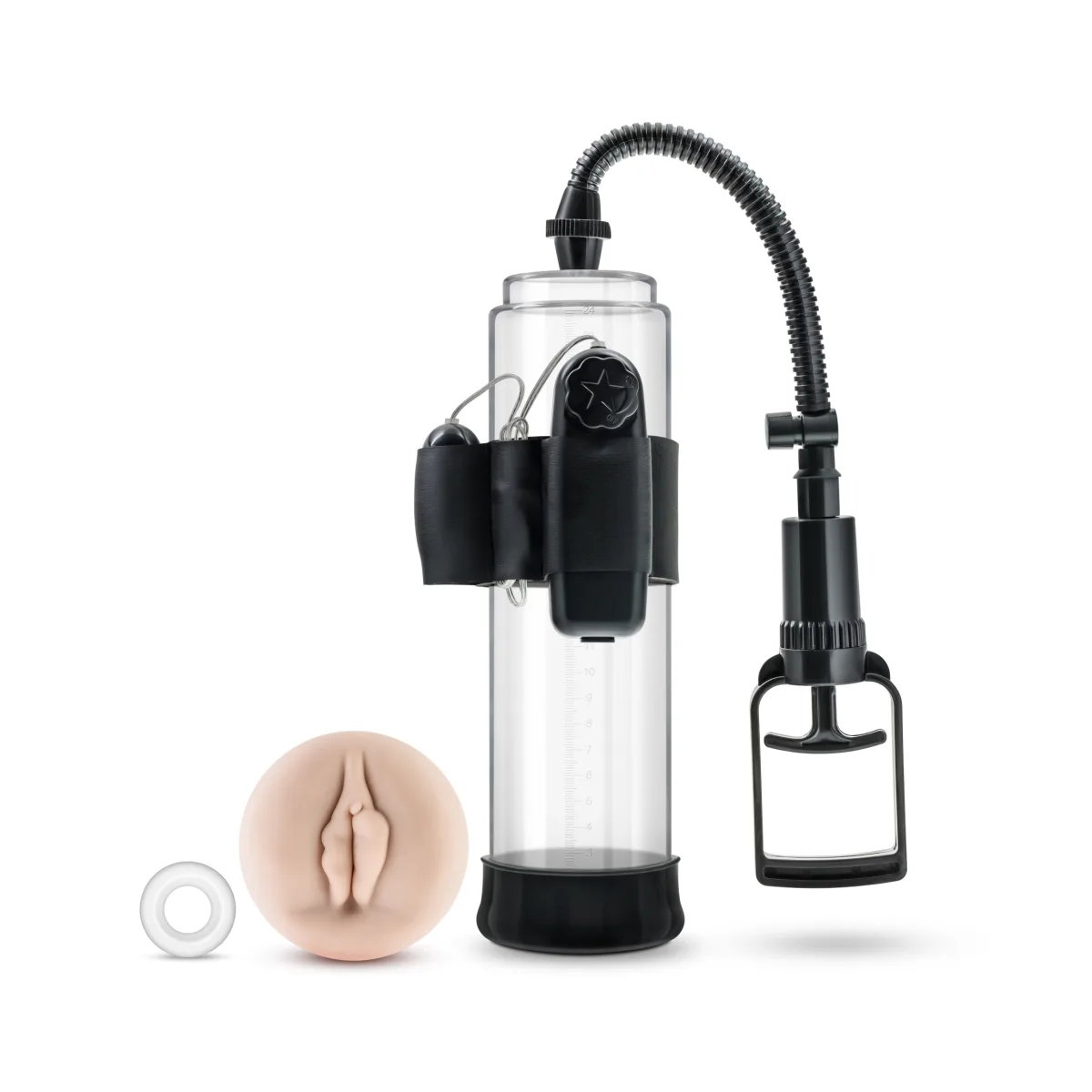 Performance Vx 4 - Male Enhancement Pump System - Clear penis pump for men - alternate angle