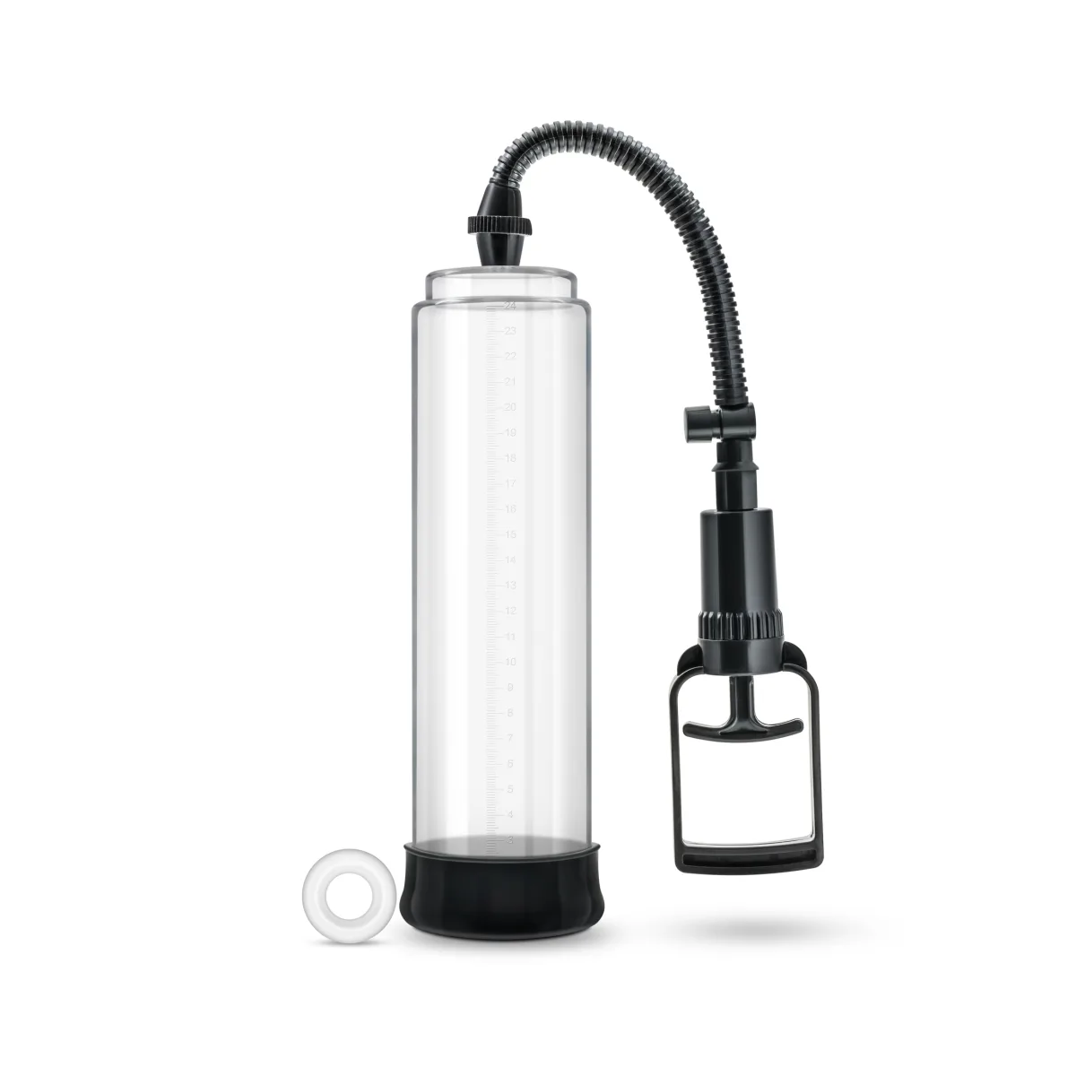 Performance Vx3 - Male Enhancement Pump System - Clear first time penis pump - alternate angle