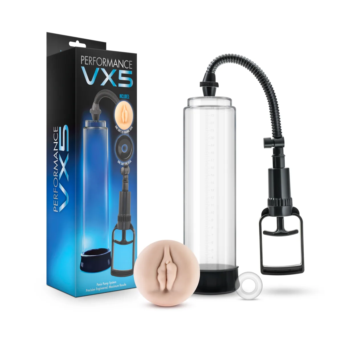 Performance - Vx5 Male Enhancement Pump System - Clear beginner penis pump - main image