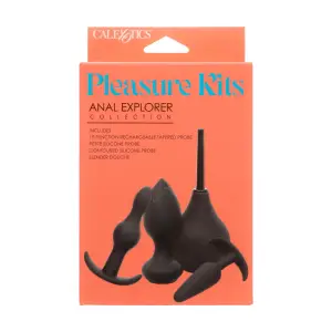 Pleasure Kits Anal Explorer Collection - Black mens anal vibrator - additional view