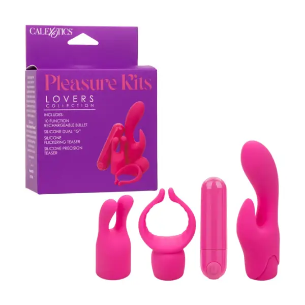 Pleasure Kits Lovers Collection - Pink - sex toys for couples - product image 2