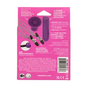 Pleasure Kits Passion Collection - Purple nipple sex toys for women - main product image
