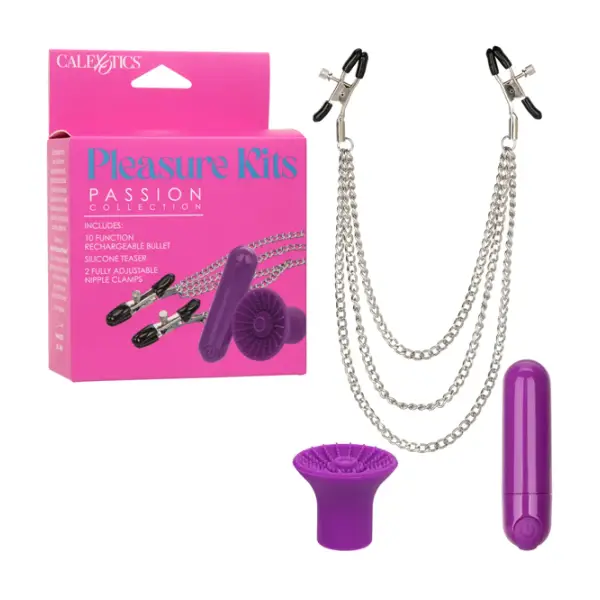 Pleasure Kits Passion Collection - Purple nipple sex toys for women - product image 2