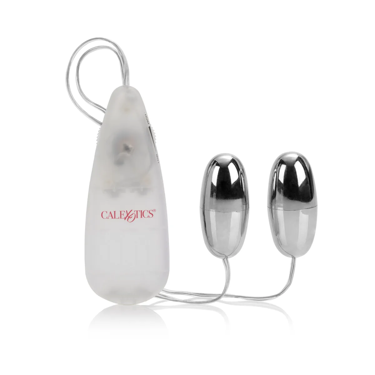 Pocket Exotics Vibrating Double Silver Bullets – vibrator bullet
