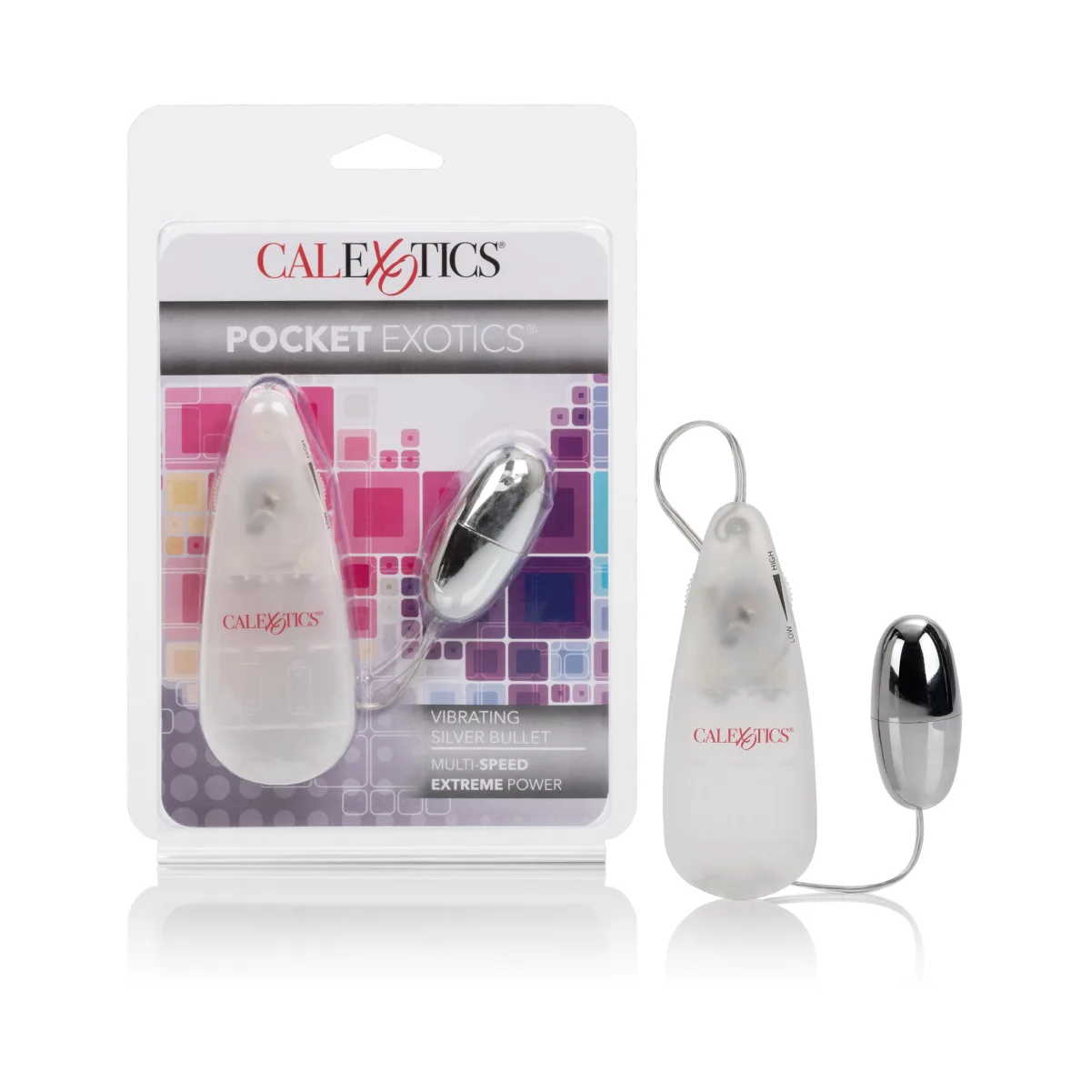 Pocket Exotics Vibrating Silver Bullet – bullet vibrator – view 2