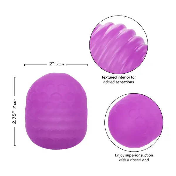 Pop Sock Textured Stroker masturbation sleeve - packaging view