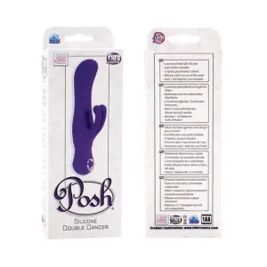 Posh Silicone Double Dancer - Purple - g spot vibrator - product image 2