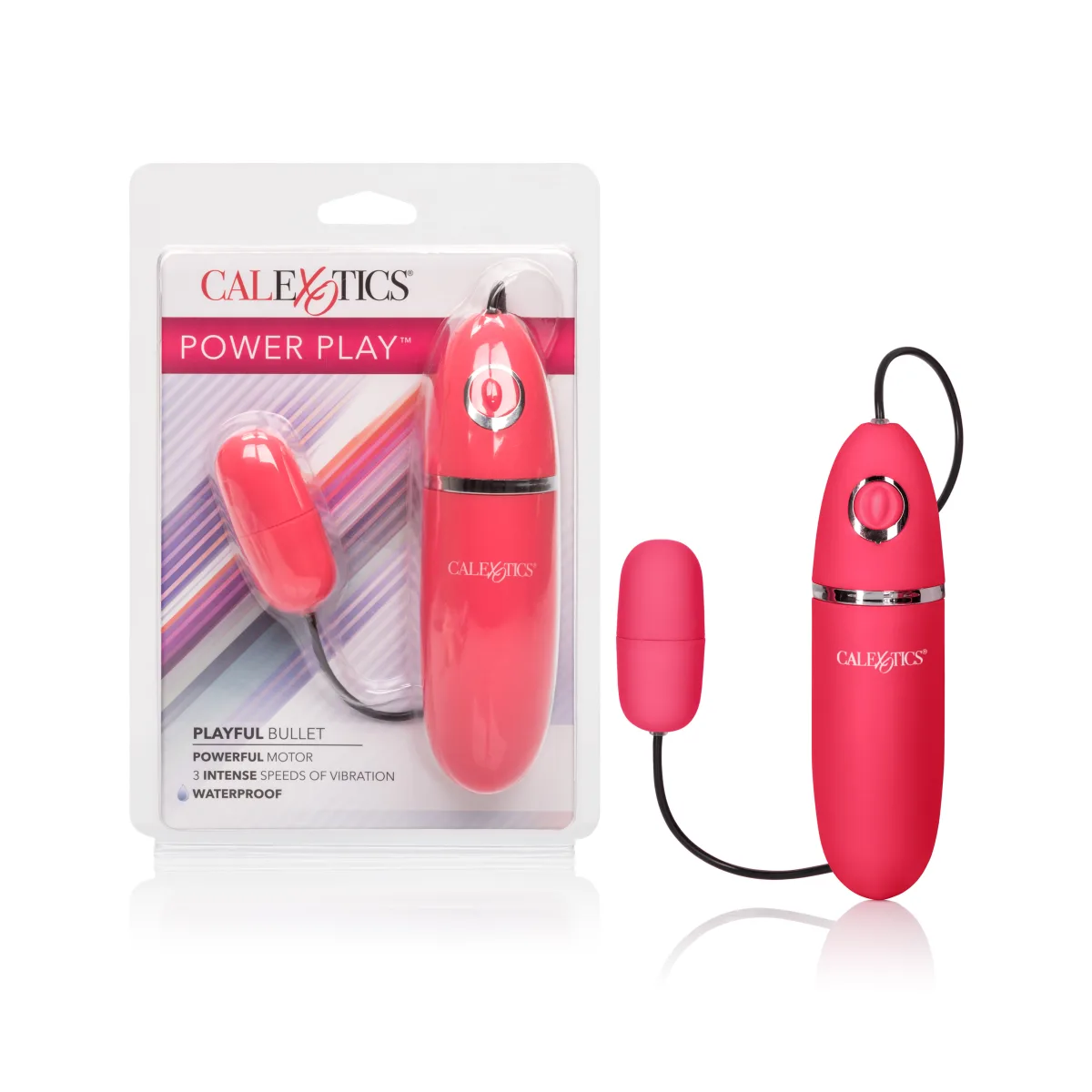 Power Play Playful Bullet - Pink - bullet vibrator - main product image