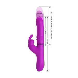 Pretty Love Reese - Purple - g spot vibrator - product image 4