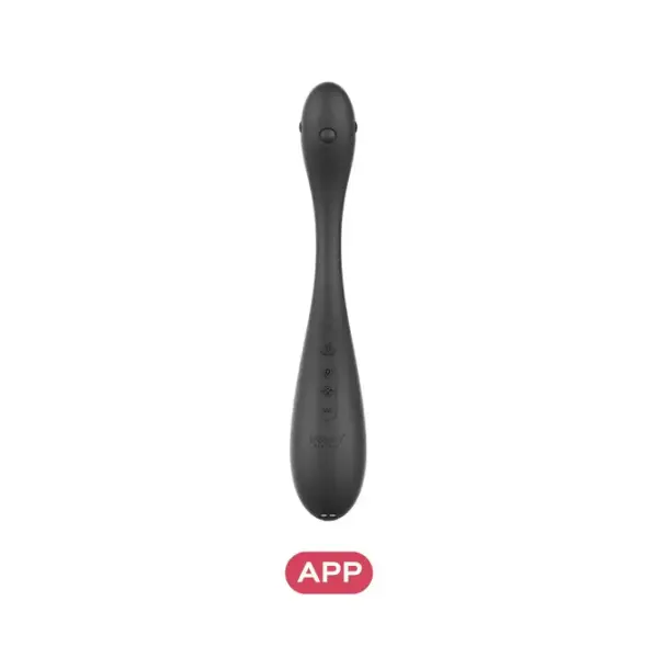 Puff - App Control Inflatable Kegel Ball - Black 1 Puff - App Control Inflatable Kegel Ball - Black - ben wa balls - product image 2