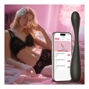 Puff - App Control Inflatable Kegel Ball - Black 5 Puff - App Control Inflatable Kegel Ball - Black - ben wa balls - product image 3